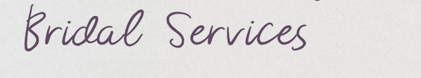 Bridal services